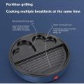 Egg Fried Burger Machine Omelette Machine Breakfast Bread Maker Electric Cooker Non Stick Frying Pan Waffle Maker Sandwich Maker ,BBQ Grill Machine ,Electric Cooker, Non Stick Frying Pan - 600W. 