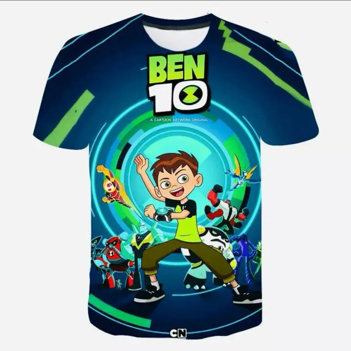 Ben%2010%20Race%20Against%20Time%20T-shirt%20For%20Boys%20-%20Image%202