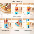 Electric Juicer Mini Juice Blender Portable Orange Lemon Citrus Squeezer USB Charging Fruit Blender Milkshake Mixer Machine. 