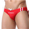 Men's Swim Mini Briefs beach pants Surfing Low-waist Surfboard Solid Color Swimwear Padded Push-up Swimming swimsuits.