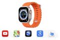 S8 Ultra 4g Android Smartwatch with Sim Cards & Wifi Cellular Connection / GPS Inbuilt. 