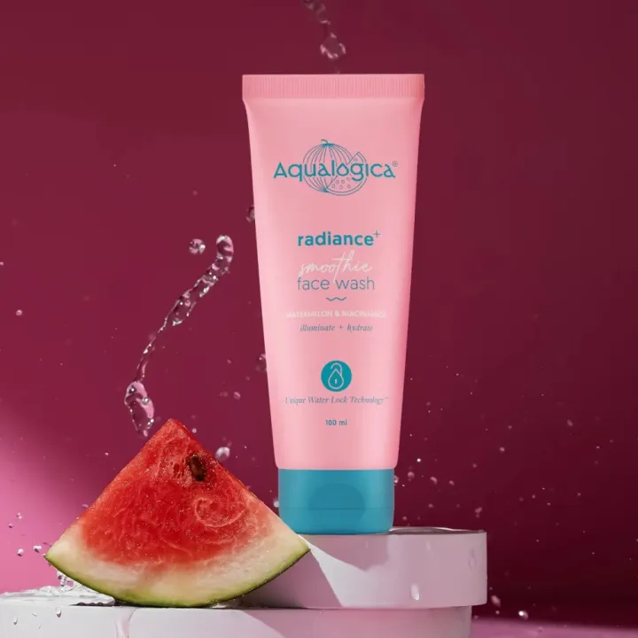 Aqualogica%20Radiance+%20%20Smoothie%20Face%20Wash%20With%20Watermelon%20and%20Niacinamide%20100ml%20-%20Image%203
