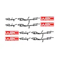 4Pcs Car Handle Stickers WRC Rally Racing Stripe Car Decals Vinyl JDM Stickers On Car Door Tuning Auto Exterior Accessory Decor. 