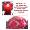 Gasoline Fuel Tank with Stickers / Petrol Tanki for Motorcycle Cargo Loader, 22 liter. 