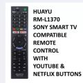 Sony Smart Android LCD LED TV Remote control for Sony LED LCD Models Rm-1370. 