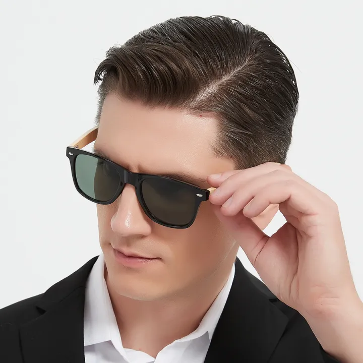 2PCS%20Fashion%20Classic%20Bamboo%20Wood%20Sunglasses%20Men%20Women%20Driving%20Fishing%20Colorful%20Trendy%20Lightweight%20Outdoor%20Goggles%20-%20Image%203