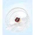 DP-7624 AC/DC Rechargeable 3000mAh Lithium Battery Touch Control Foldable Desk Fan With LED Light. 