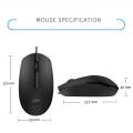 HP M10 Mouse USB Optical Wired Universal Office Home Desktop Use Lightweight Portable Mouse With 1000 DPI Precision And Ergonomic Design For Smooth Scrolling And Accurate Control. 