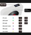 Adirigo Desktop Portable CD Player with Bluetooth - Multifuctional Wall Mounted Music CD Player Built in HiFi Speakers Home Audio Boombox with Remote Control Input Output with Pulling Switch. 