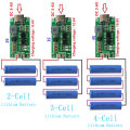 Multi-Cell 2S 3S 4S Type-C To 8.4V 12.6V 16.8V Step-Up Boost LiPo Polymer Li-Ion Charger 7.4V 11.1V 14.8V 18650 Lithium Battery. 