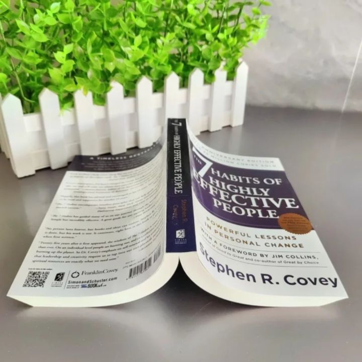 The 7 Habits of Highly Effective People By Stephen R. Covey in English ...