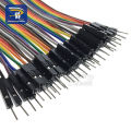 Dupont Line 120pcs 10CM 40Pin Male to Male + Male to Female and Female to Female Jumper Wire Dupont Cable for Arduino DIY KIT. 