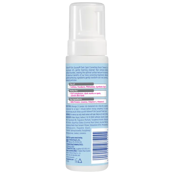 Palmer's%20Skin%20Success%20Dark%20Spot%20Correcting%20Facial%20Cleanser%20for%20Normal%20to%20Sensitive%20skin%20Gently%20Remove%20impurties%20150ml%20-%20Image%203
