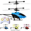 Rc Helicopter Infrared Hand Sensor With Remote Control And Charging Cable Rechargeable Multicolor With Lights. 