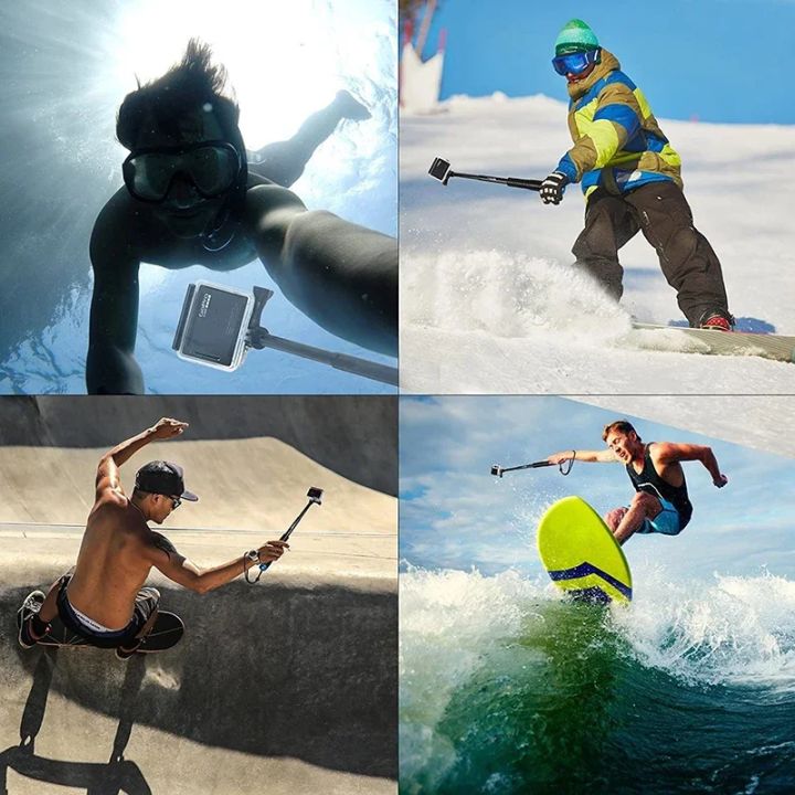 19"%20Handheld%20Extendable%20Go%20Pro%20Selfie%20Stick%20Aluminum%20Monopod%20Tripod%20for%20%20Hero%2013%2012%2011%2010%209%20SJCAM%20SJ8%20Sj6%20%20Accessories%20-%20Image%206