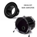 Drum Bass Bottom Microphone Loudspeaker Voice Sound Amplifier Drum Accessories Bass Hole Protection Attachment. 