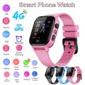 4G Kids Smart Watch SOS Call LBS Tracker Location Camera Video Chat Sim Card Multifunctional Waterproof Children Smartwatch.