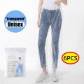 Disposable Waterproof Pants Especially Suitable for Riders of Motorcycle Scooter Bike in Raining Days Feet-wrapped Rain Pants.