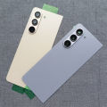 For Samsung Galaxy Z Fold 5 Fold5 SM-F946B Glass Back Battery Cover Rear Door Housing Case Replacement Parts With Camera Lens. 
