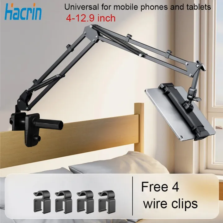 Tablet%20Stand%20Holder%20for%20Bed%20Rotatable%20Phone%20Stand%20for%204-12.9"%20iPad%20Pro%20%20Tab%20%20Pad%20Tablet%20Adjustable%20Holder%20Long%20Arm%20-%20Image%202
