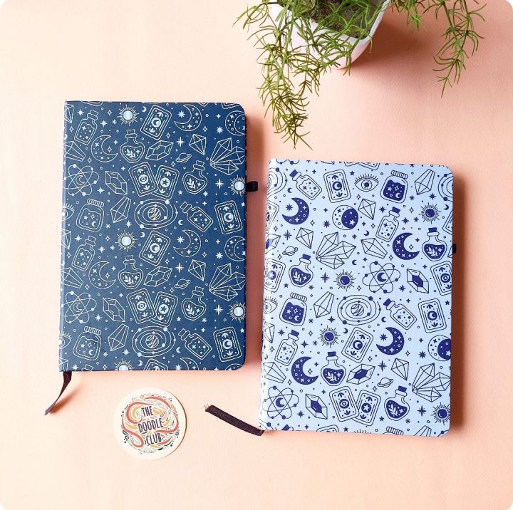 Mystic Journal BuJo Notebook Dot grid Diary Dotted pages A5 Journal