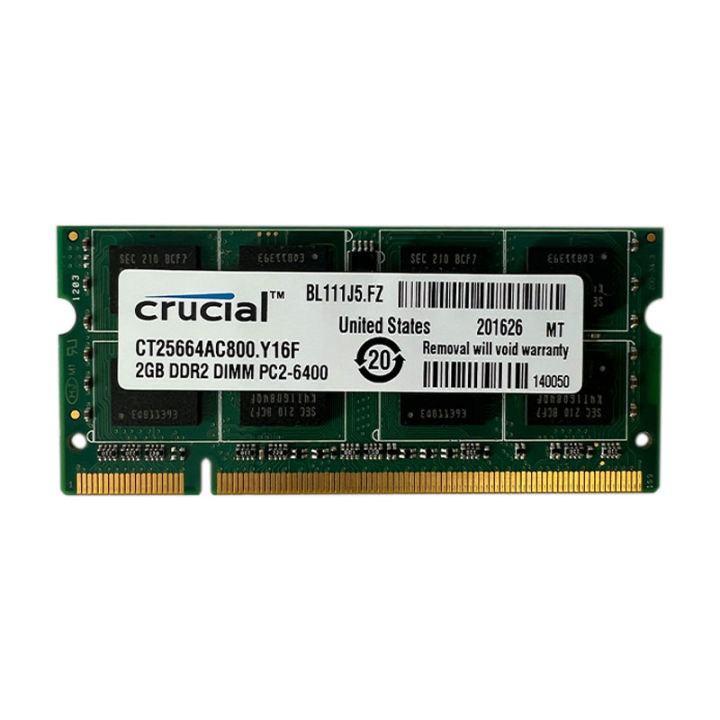 Crucial%20ddr2%202gb%20800MHz%20667MHz%20laptop%20memory%20sodimm%20ram%20pc2%201.8v%20-%20Image%202