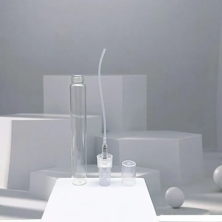 2/3/5/10mlClear%20Mini%20Perfume%20Glass%20Bottle%20Portable%20Plastic%20Spray%20Bottle%20Sample%20Test%20Tube%20Thin%20Vials%20-%20Image%206