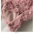 Women Solid Rose Lace Sweet Tank Tops With Bra Pad Off Shoulder New Summer Underwear Sexy Tube Top Backless Outer Wear Crop Tops. 
