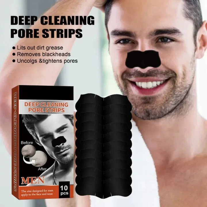 10-100Pcs Nose Blackhead Sticker Strip Mask for Nose Deep Cleaning ...