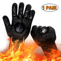 1PC / 1 Pair Oven Gloves, Oven Mitts, Heat Resistant Fireproof Non-Slip Silicone BBQ Grill Gloves for Cooking Barbecue Baking. 