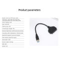 USB 3.0 to SATA III Cable Support 2.5 Inch External HDD SSD Hard Drive Adapter Cable Computer Connector Converter For PC Laptops.