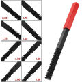 Thread File High Hardness Thread Restorer File Portable Multipurpose Metric Thread Repair File for Stud Bolt Screw Pipe. 