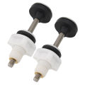 Premium Toilet Cistern To Toilet Pan Fixing Fitting Sealing Kit Stainless Steel Bolts Reliable and Secure Connection.
