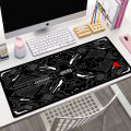 Cyberpunk Tech Circuit Board Extended Desk Pad Top Secret Large Gaming Tech Circuit Pattern Waterproof Smooth Surface Mouse Pad. 
