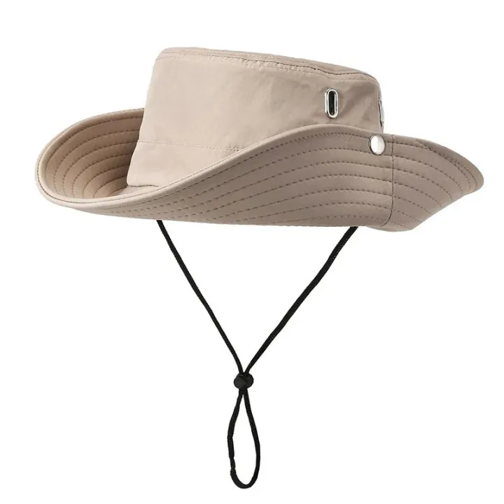 Spring%20And%20Summer%20New%20Hat%20Men's%20Outdoor%20Mountaineering%20Sunshade%20Fisherman%20Hat%20Summer%20Large%20Brim%20Breathable%20Sunscreen%20Fishing%20Hat%20-%20Image%204