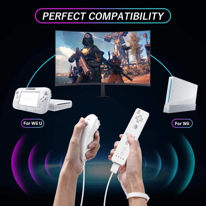 For%20Nintendo%20Wii%20U%20Joystick%202%20in%201%20Wireless%20Remote%20Gamepad%20Controller%20Set%20Motion%20Plus%20with%20Silicone%20Case%20Video%20Gam%20-%20Image%202