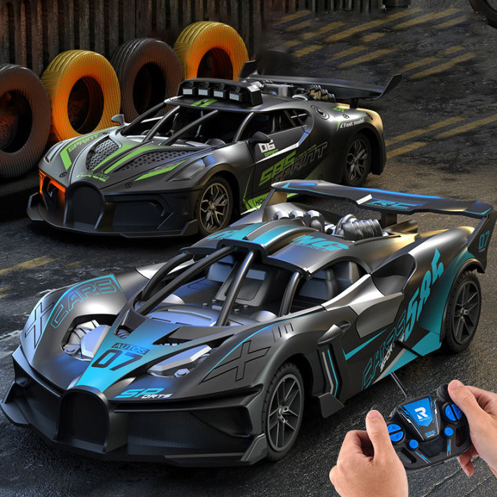 1:18/1:20%20Remote%20Control%20Racing%20Car%202.4G%20High%20Speed%20Drift%20Vehicle%20Replaceable%20Tires%20Boys%20Game%20Supercar%20Toys%20for%20Chldren's%20s%20-%20Image%204