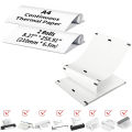 A4/US Letter Thermal Paper Rolls 100 Sheets Quick-Dry Waterproof for Office/Logistics/Medical Use A40/X8/M08F Printer Compatible. 