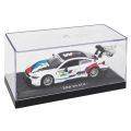 CCA MSZ 1:36~1:47 BMW M6 gt3 Lamborghini Maserati McLaren Land Rover Guard Benz Car Model With Helmet Acrylic Box Alloy Car Toy. 