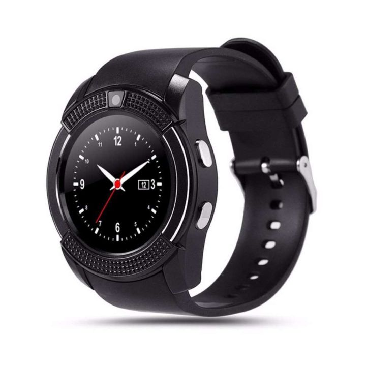 V8 Smartwatch Bluetooth Touch Screen Wrist Watch With Camera/Sim Card Slot, Waterproof Smart Watch