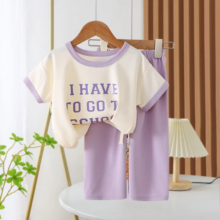 New%20Spring%20Summer%20Girls%20Clothing%20Set%20Letter%20Cartoon%20Frog%20Print%20Comfortable%20T-shirt+Pants%202Pcs%20Suit%20For%20Kids%20Children%20Outfit%20-%20Image%206