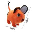 40cm Anime Chainsaw Man Dolls Plush Toy Cartoon Pochita Orange Dog Pillow Stuffed Soft Toy for Kids Birthday Gift. 