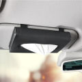 New Soft Leather Car Tissue Box Car Sun Visor Type Block Hanging Container Towel Napkin Holder Paper Rack Organizer Storage Bag. 