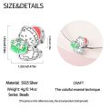 Original 925 Sterling Silver Cute  Cat Charms Bead Fit 3mm Bracelet Women Fine DIY Birthday Jewelry. 