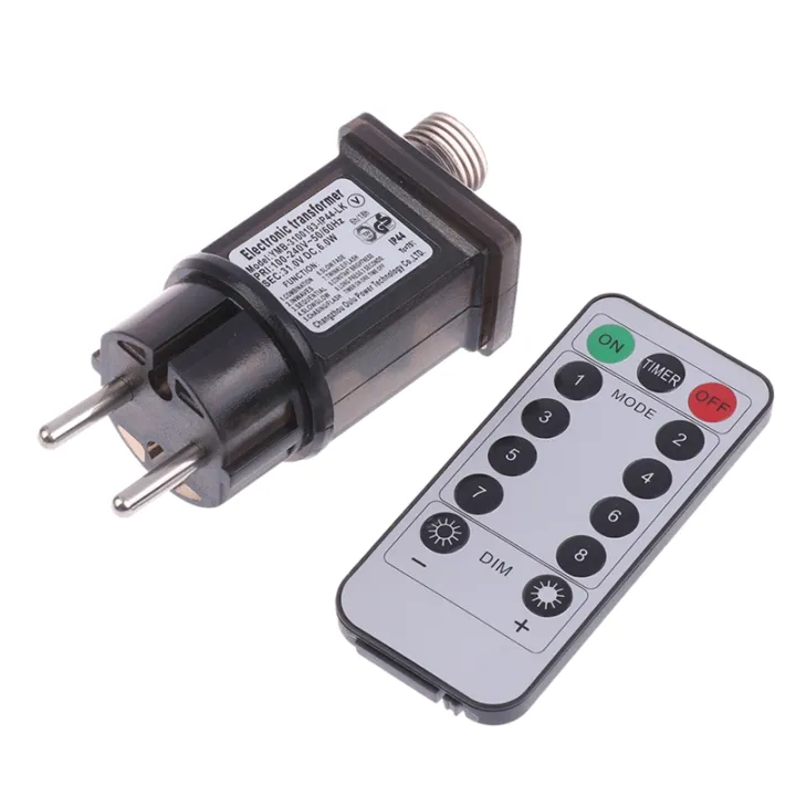 EU%20Plug%20AC%20220V%20To%2031VDC%206W%208%20Functional%20With%20Remote%20Control%20SELV%20LED%20Lamp%20Driver%20Switch%20Adapter%20IP44%20Waterproof%20Laser%20Lighting%20-%20Image%203