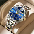 Binbond 2521 Men's Luxury Fashion Stainless Steel Waterproof Quartz Movement Wrist-watch.