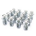 Petal Screw Jack Nuts Screw Anchors Petal Expansion Plugs for Curtain Expansion Clamp Petal Rivet Lock Bolt Board Wall Fasteners. 