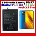 Xiaomi Poco X3 Poco X3 Pro Battery BN57 BN 57 BN-57 Battery 5160mAh Battery. 
