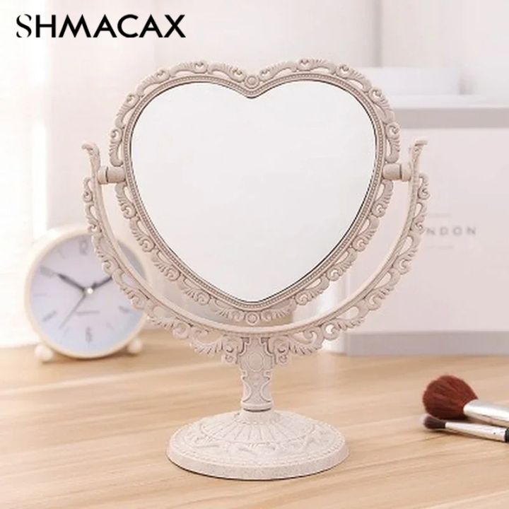 Desktop%20Makeup%20Mirror%20Heart%20Shape%20Makeup%20Vanity%20Portable%20Double-side%20Vanity%20Mirror%20Hand%20Mirror%20Cosmetic%20Compact%20Mirror%20For%20Women%20-%20Image%206
