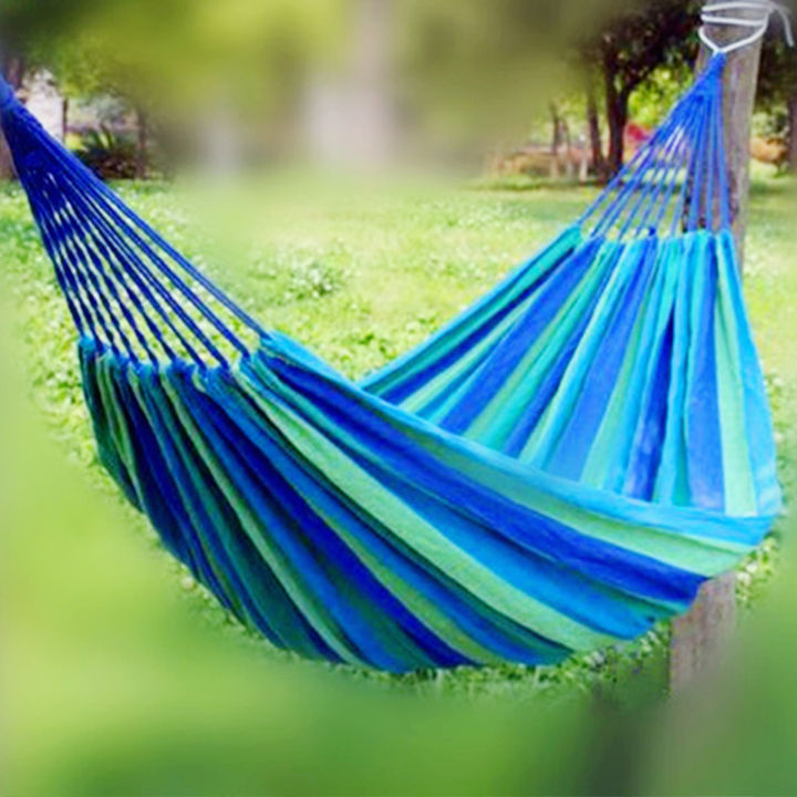 Outdoor%20anti%20rollover%20canvas%20hammock%20curved%20wooden%20stick%20duckbill%20hammock%20dormitory%20swing%20hammock%20double%20thick%20hammock%20-%20Image%206